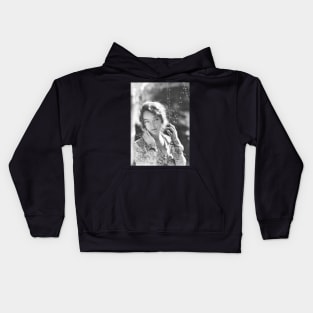 Silent Siren Lillian Gish Kids Hoodie